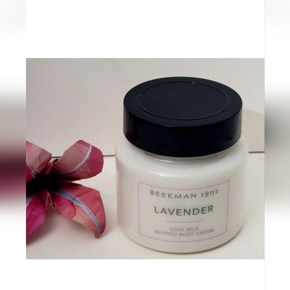 BEEKMAN 1802 LAVENDER GOAT MILK WHIPPED BODY CREAM 8 fl oz - Picture 4 of 7